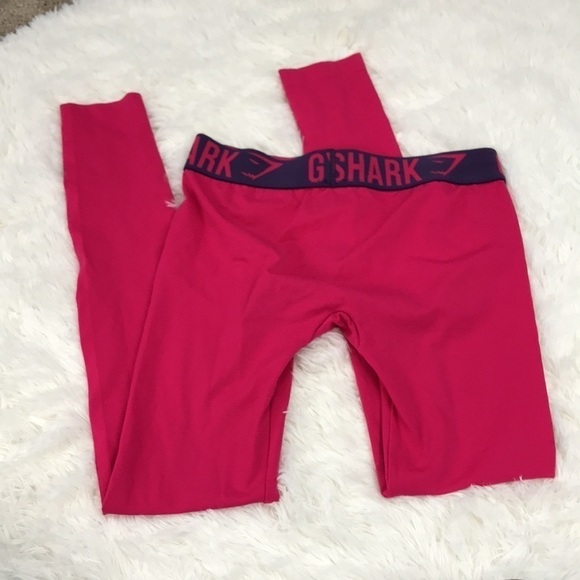 Gymshark Bright Pink Leggings - Picture 4 of 4